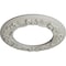 Ekena Millwork Ribbon with Bow Medallion (Canopies up to 7 1/2"), 12 1/4"OD x 7 1/2"ID x 7/8"P, Pot of Cream CM12RIPCF - alternate 2